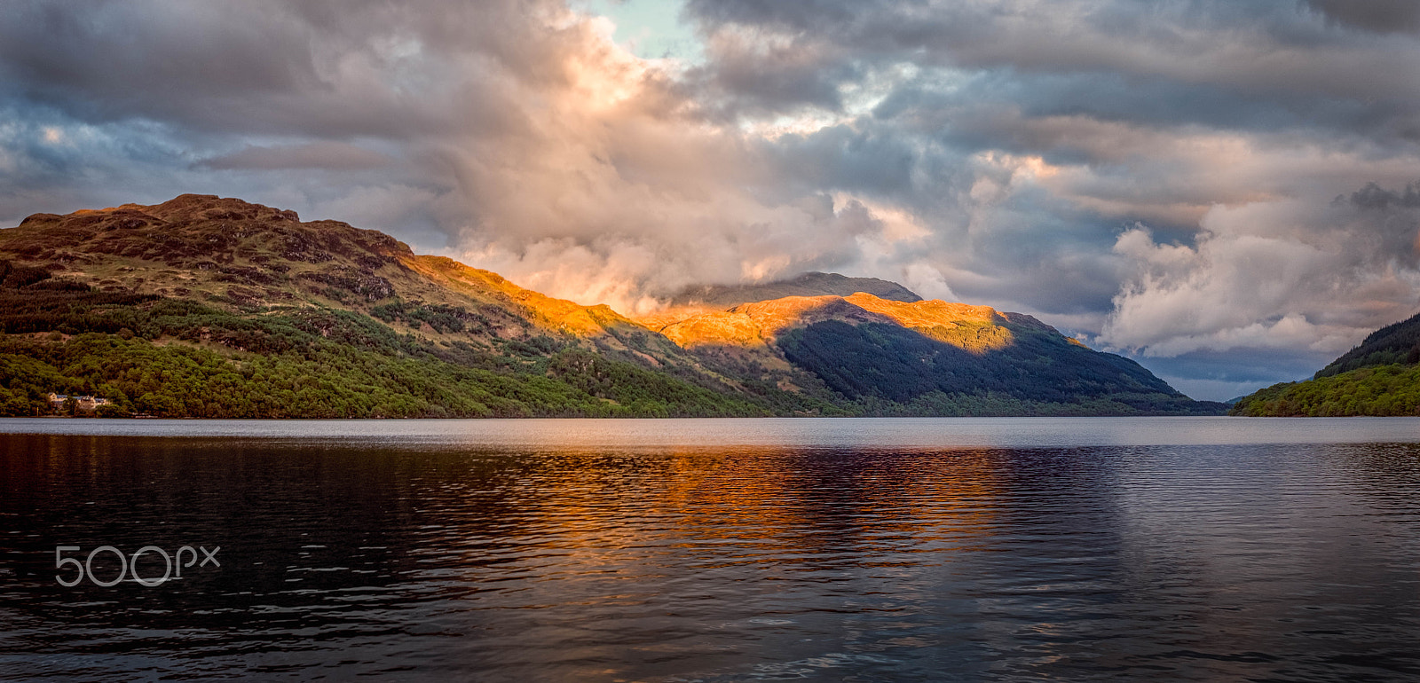 Fujifilm X-Pro2 + ZEISS Touit 32mm F1.8 sample photo. Loch lomond sunset photography