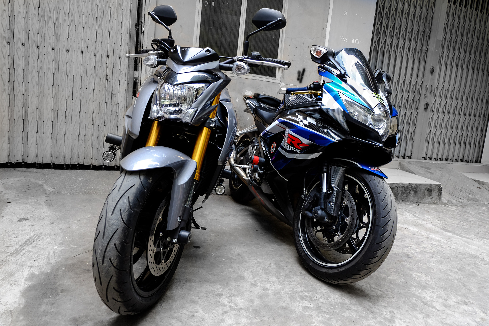 Fujifilm X-M1 + Fujifilm XC 16-50mm F3.5-5.6 OIS II sample photo. Suzuki gixxer photography