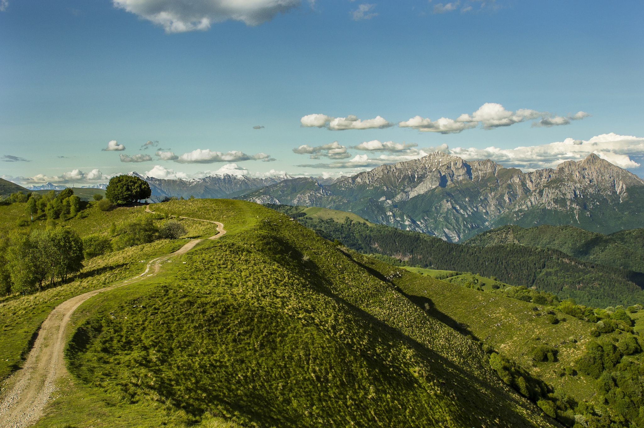 Tamron SP 24-70mm F2.8 Di VC USD sample photo. Mountains and clouds photography