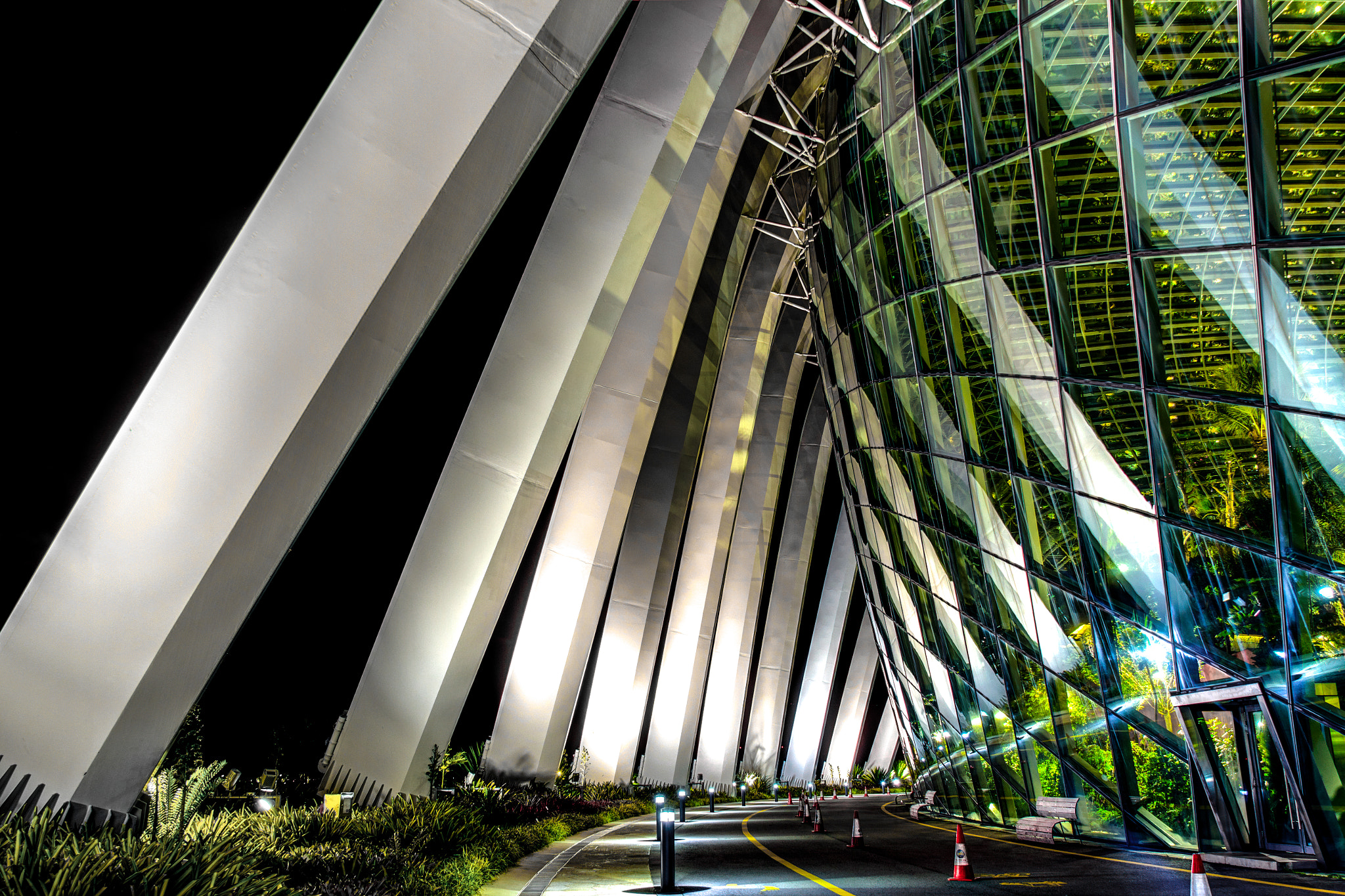 Sigma 18-200mm f/3.5-6.3 DC OS sample photo. Singapore cloud forrest.jpg photography