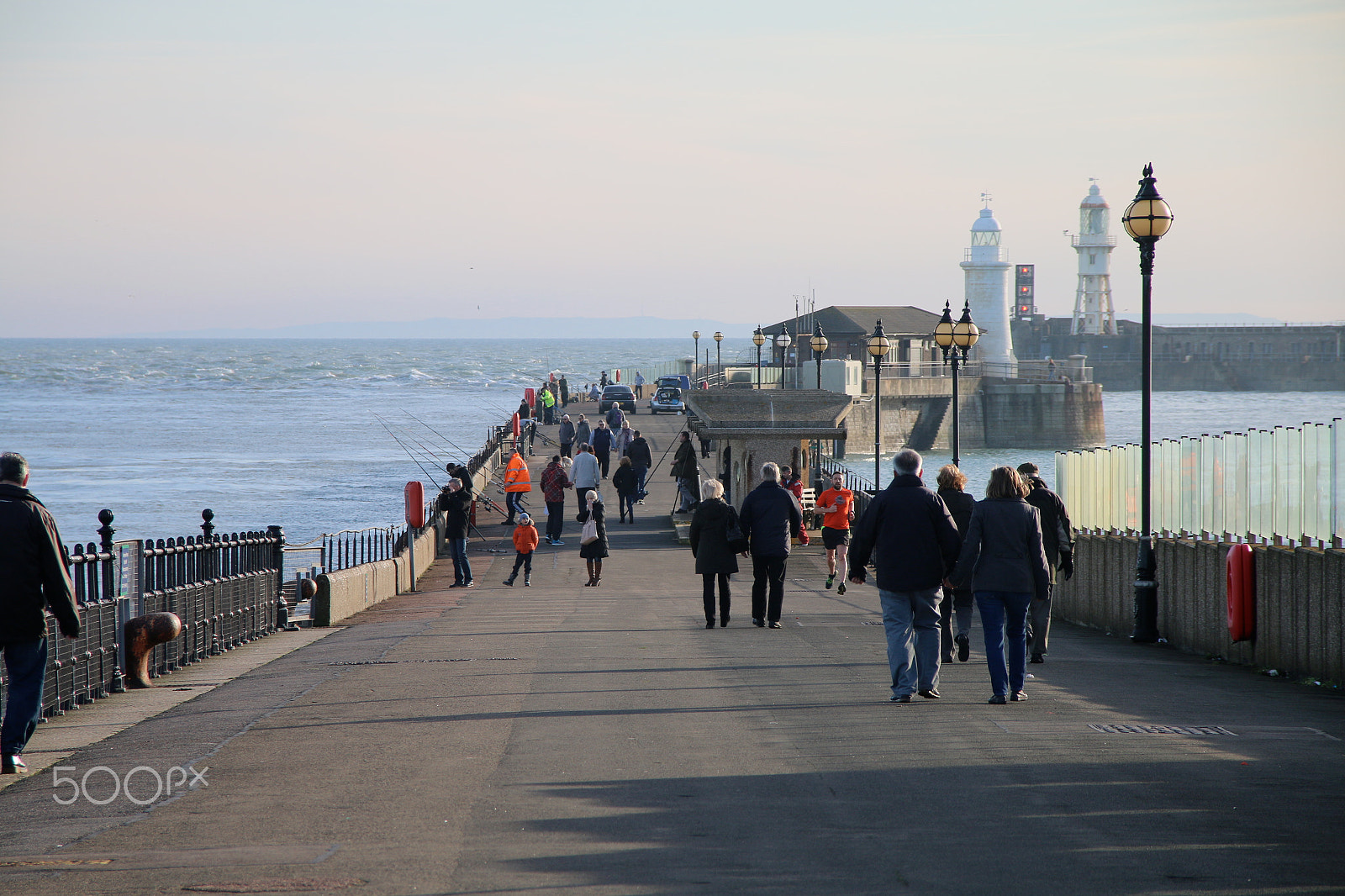 Sigma 18-125mm F3.8-5.6 DC OS HSM sample photo. Dover pier on new years day photography