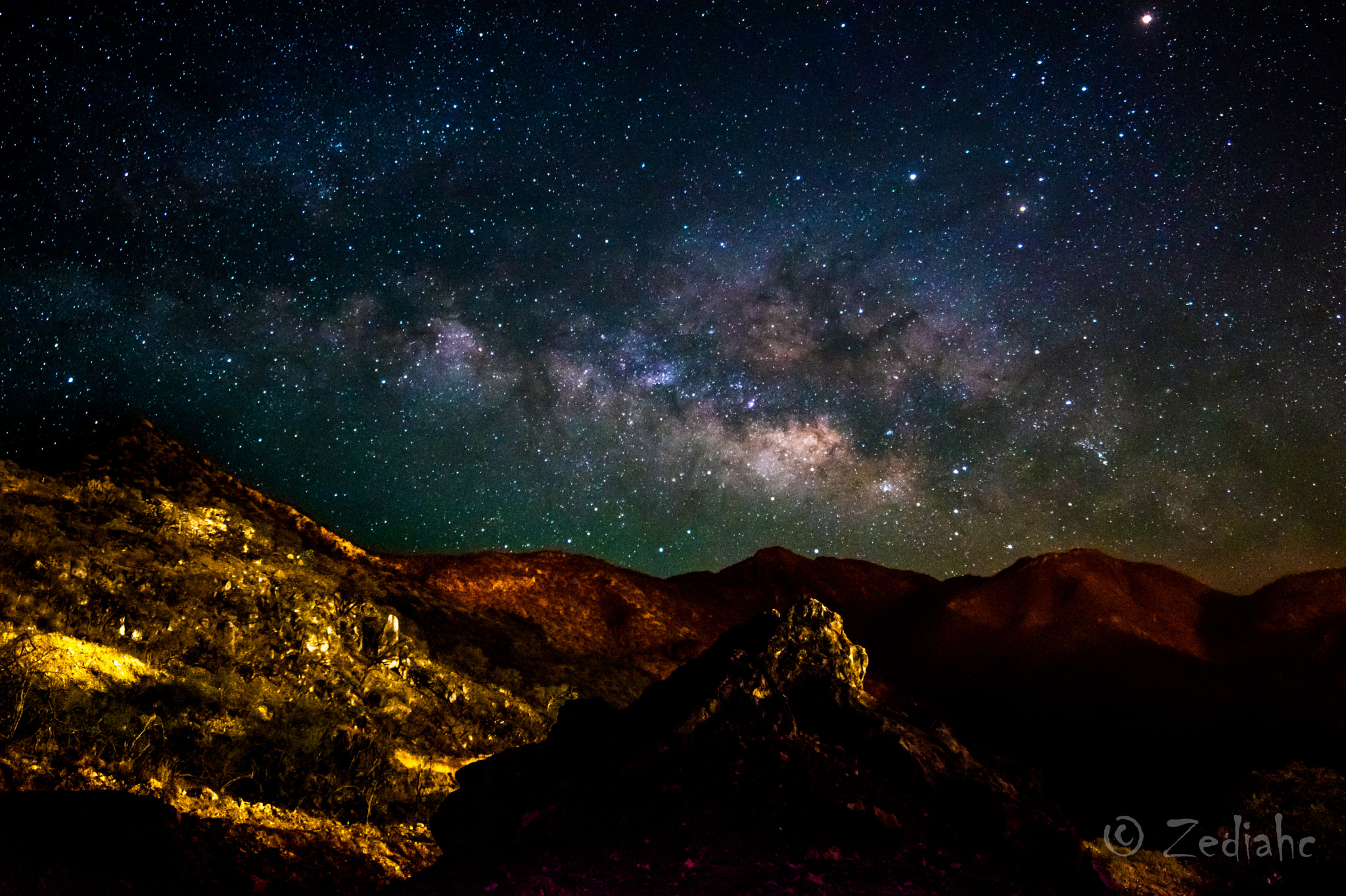 Samyang 14mm F2.8 ED AS IF UMC sample photo. Another beautyful night photography