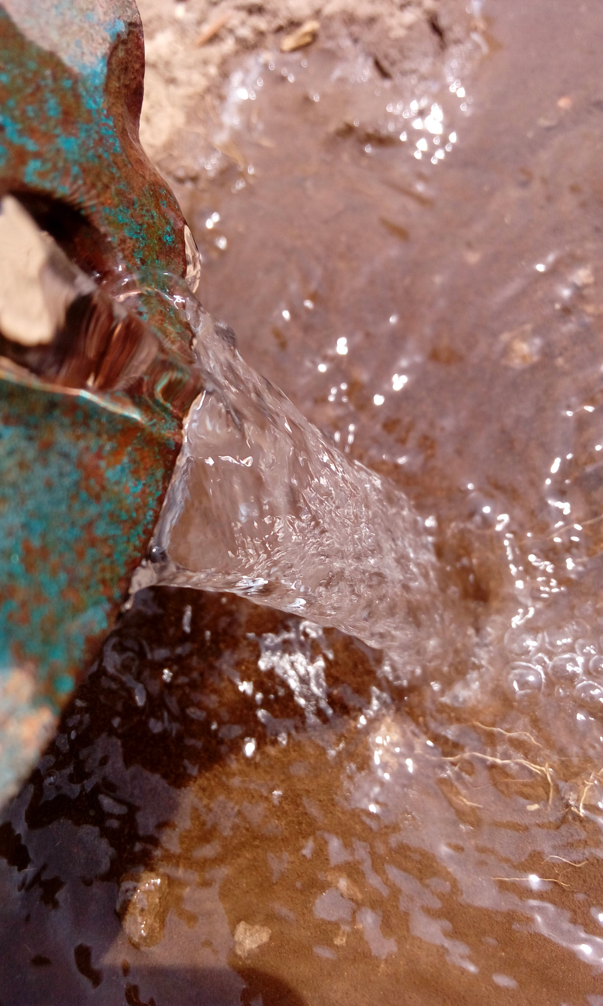 HTC DESIRE 820G PLUS DUAL SIM sample photo. Water falling... photography