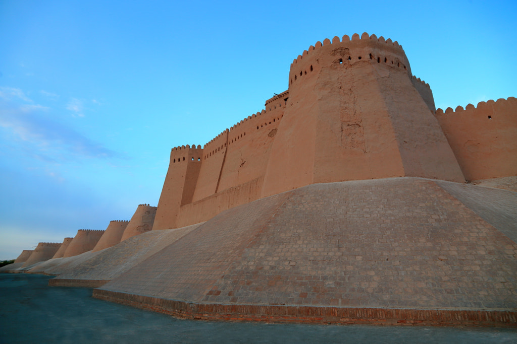 Walls of Ichan-Qala, internal fortress, Silk Road by Oleksandr Tabachnyi on 500px.com