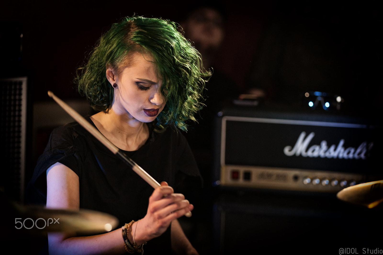 Canon EOS-1Ds Mark III sample photo. Drummer photography