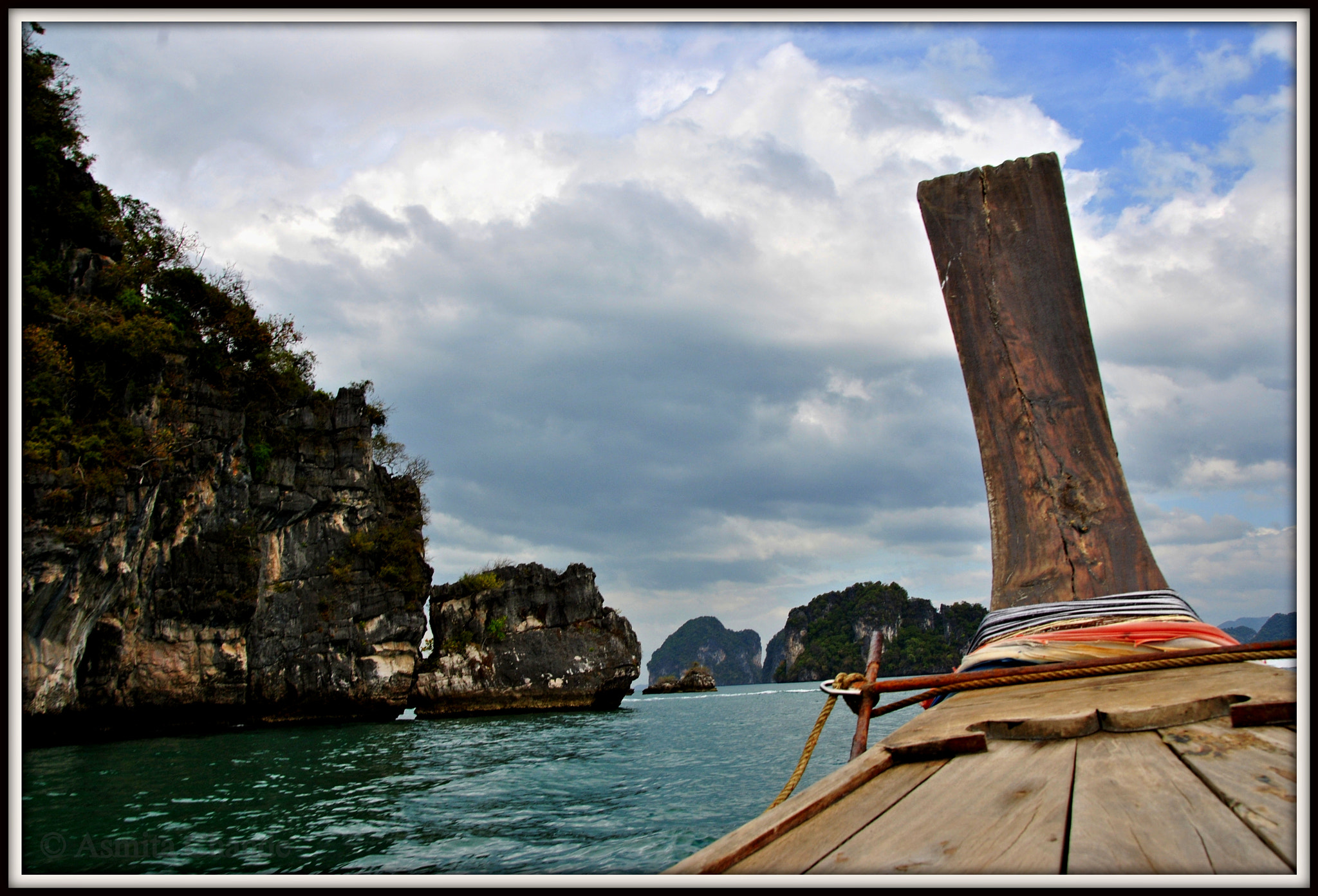 Nikon D3000 sample photo. Boat tours at krabi photography