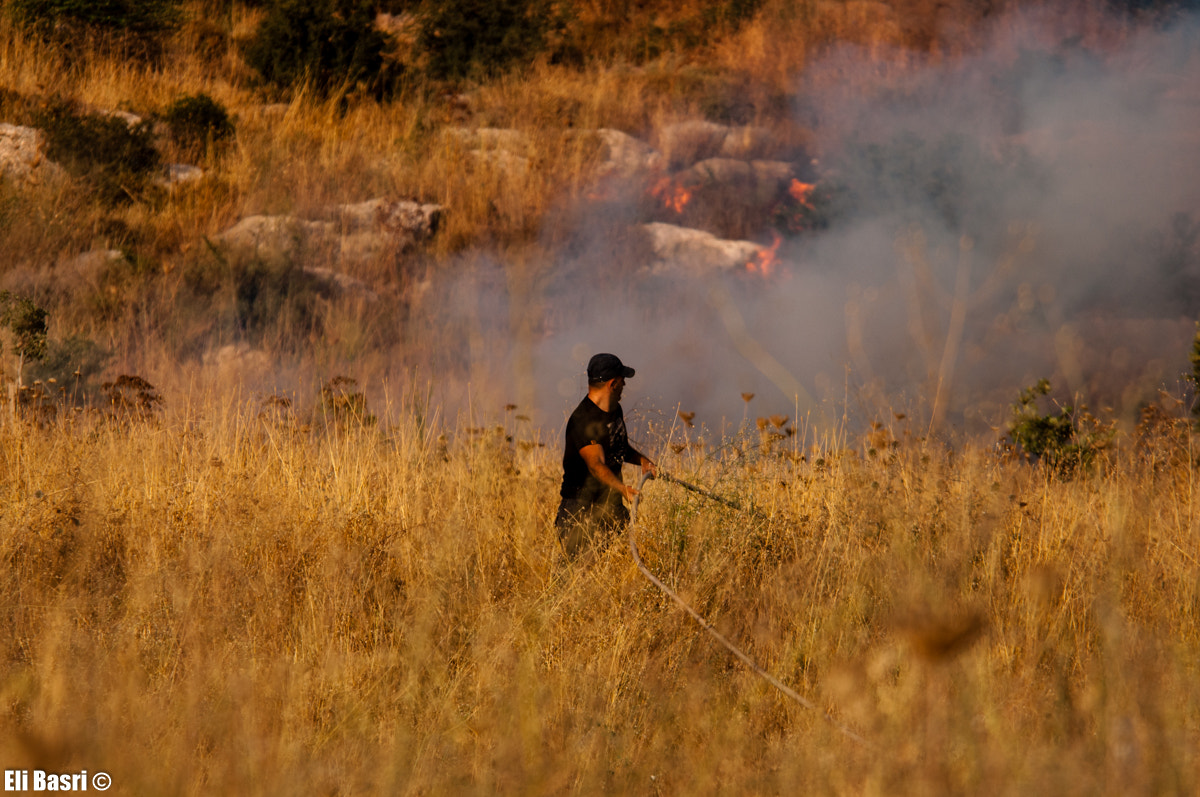 Nikon D300S sample photo. Fire fighting photography