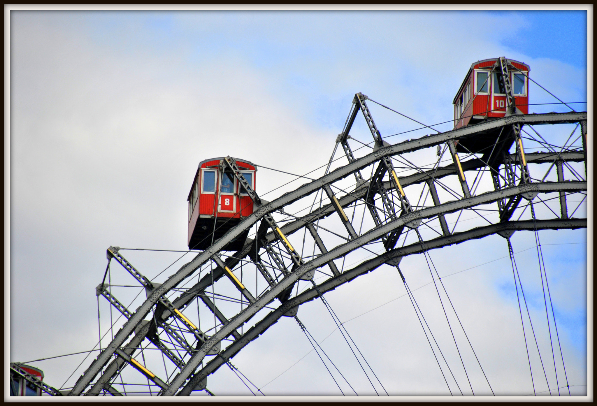 Nikon D3000 sample photo. Ferris wheel photography