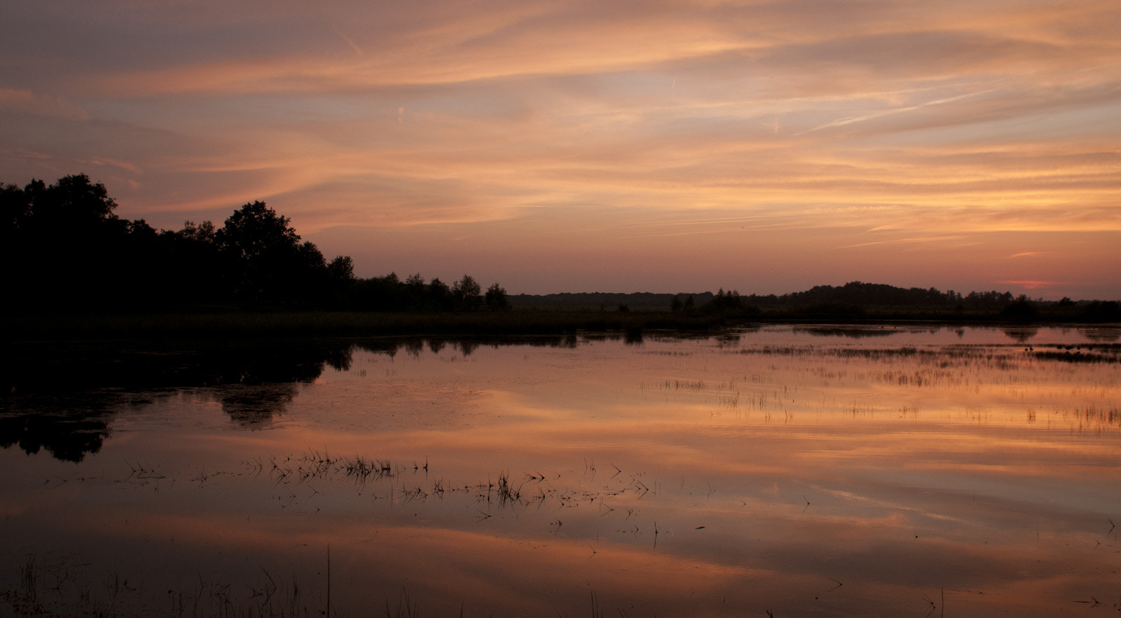Sigma 24-70mm F2.8 EX DG Macro sample photo. Sunset mirror photography