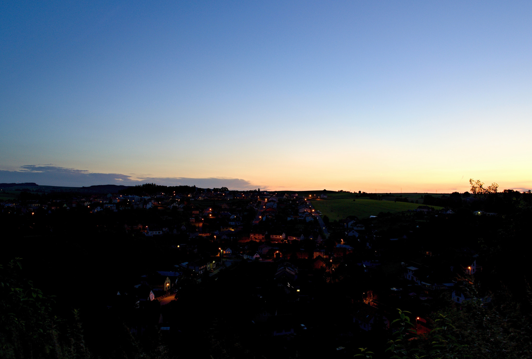 18.00 - 55.00 mm f/3.5 - 5.6 sample photo. Twilight photography