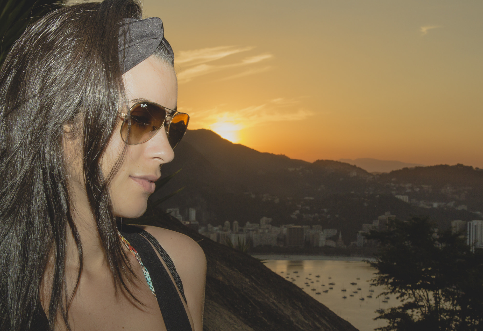 Canon EF 24-70mm F2.8L II USM sample photo. Pôr do sol no morro da urca photography