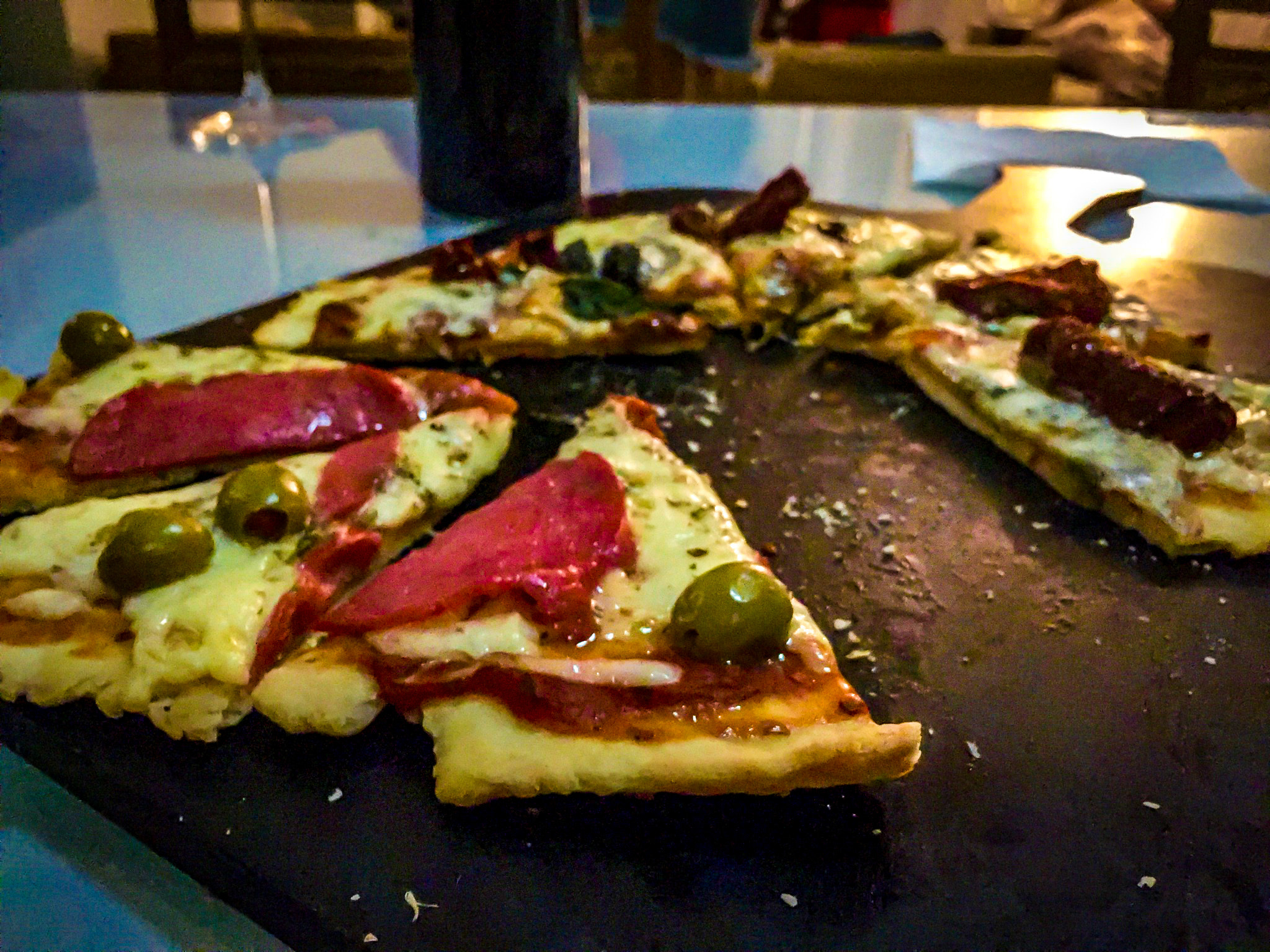 Jag.gr 645 PRO Mk III for Apple iPhone 6 + iPhone 6 back camera 4.15mm f/2.2 sample photo. Slices of pizza photography
