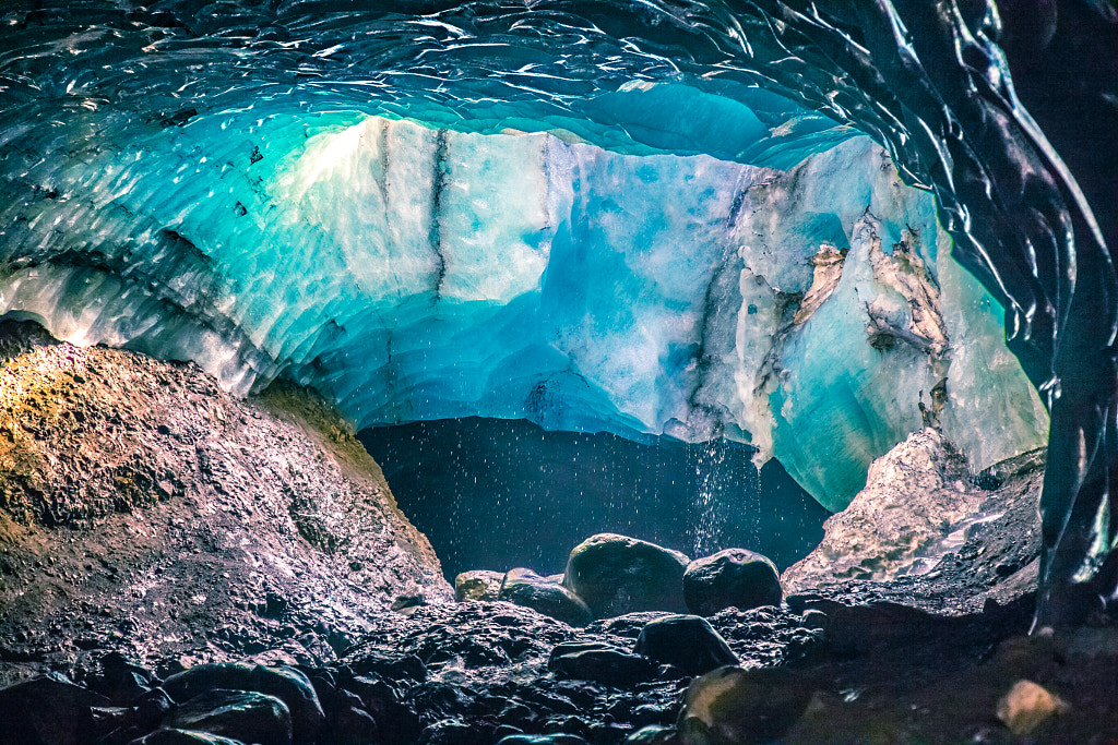 Eyjafjallajökull Ice Cave by Marc Salm on 500px.com