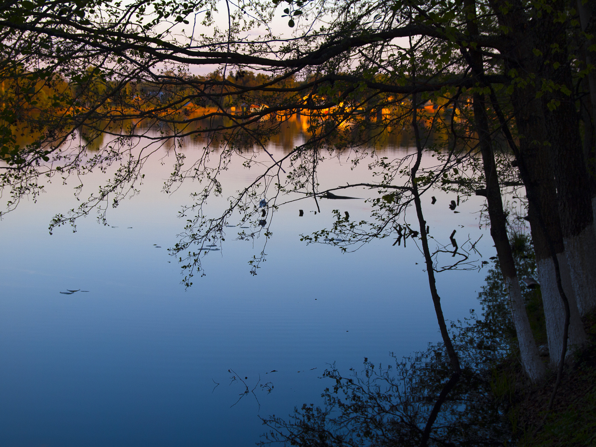 Olympus E-520 (EVOLT E-520) + SIGMA 18-50mm F2.8 DC sample photo. Quiet evening in pokrov photography