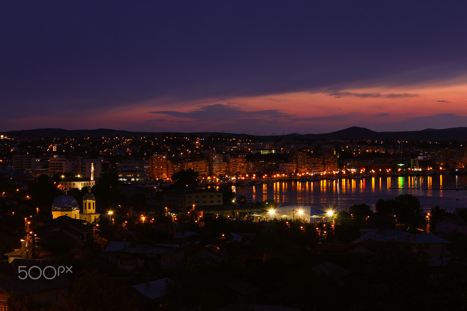 Canon EOS M sample photo. Tulcea before sunset photography
