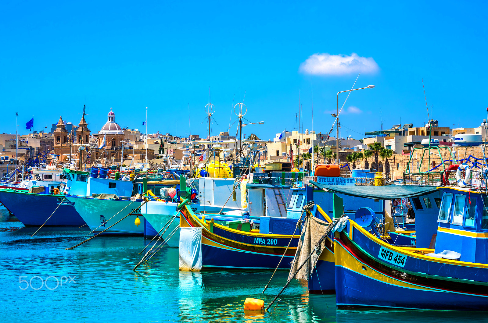 Sigma 17-50mm F2.8 EX DC HSM sample photo. Malta - marsaxlokk photography