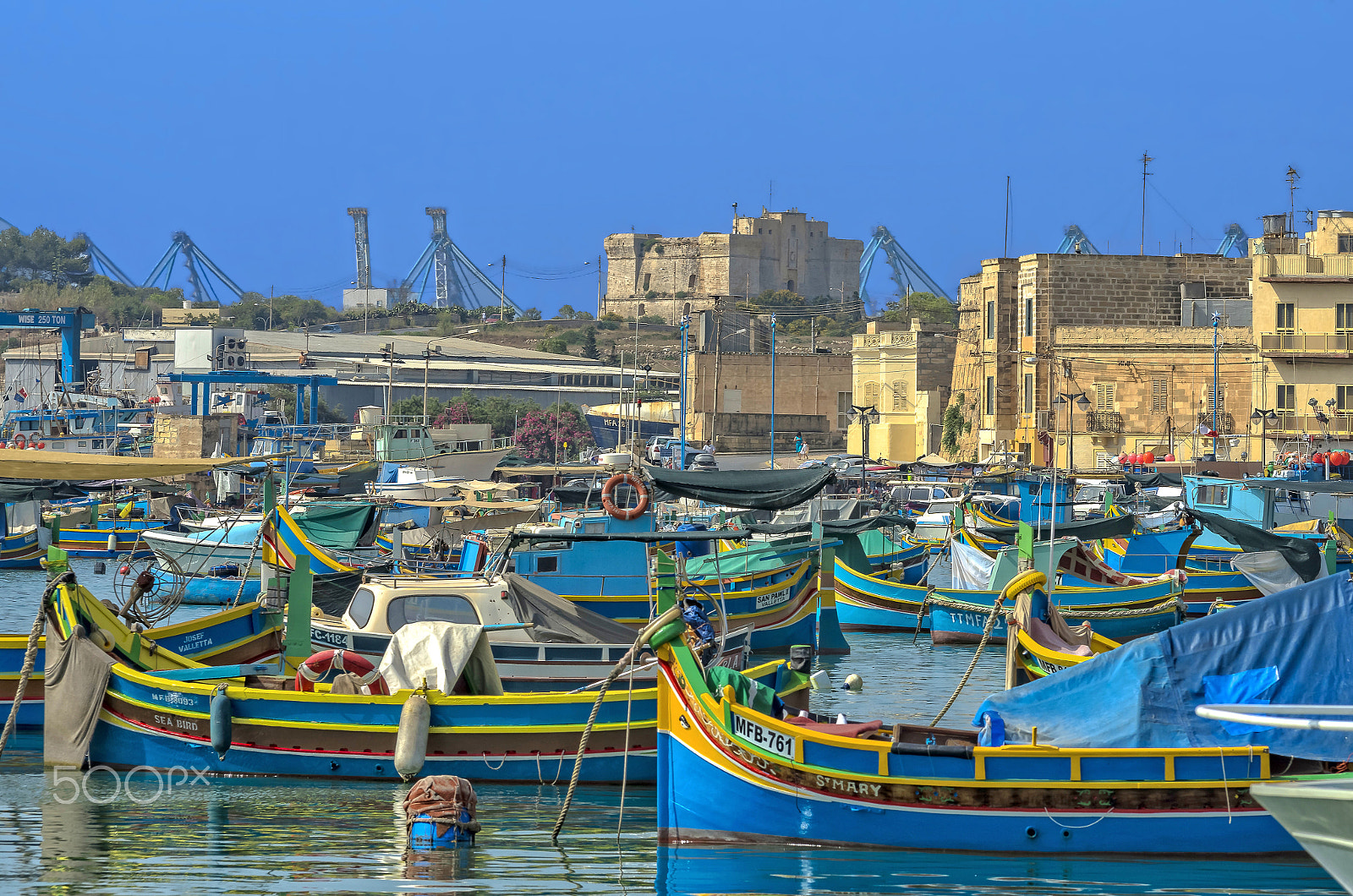 Pentax K-5 II sample photo. Malta - marsaxlokk photography