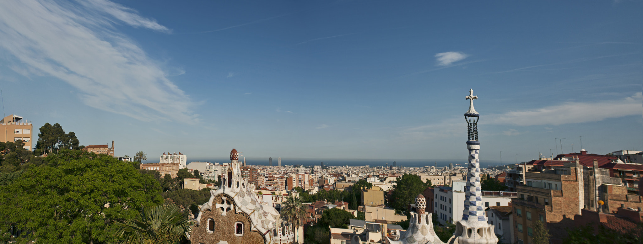 Canon EOS 1000D (EOS Digital Rebel XS / EOS Kiss F) sample photo. Barcelona desde parque guell photography