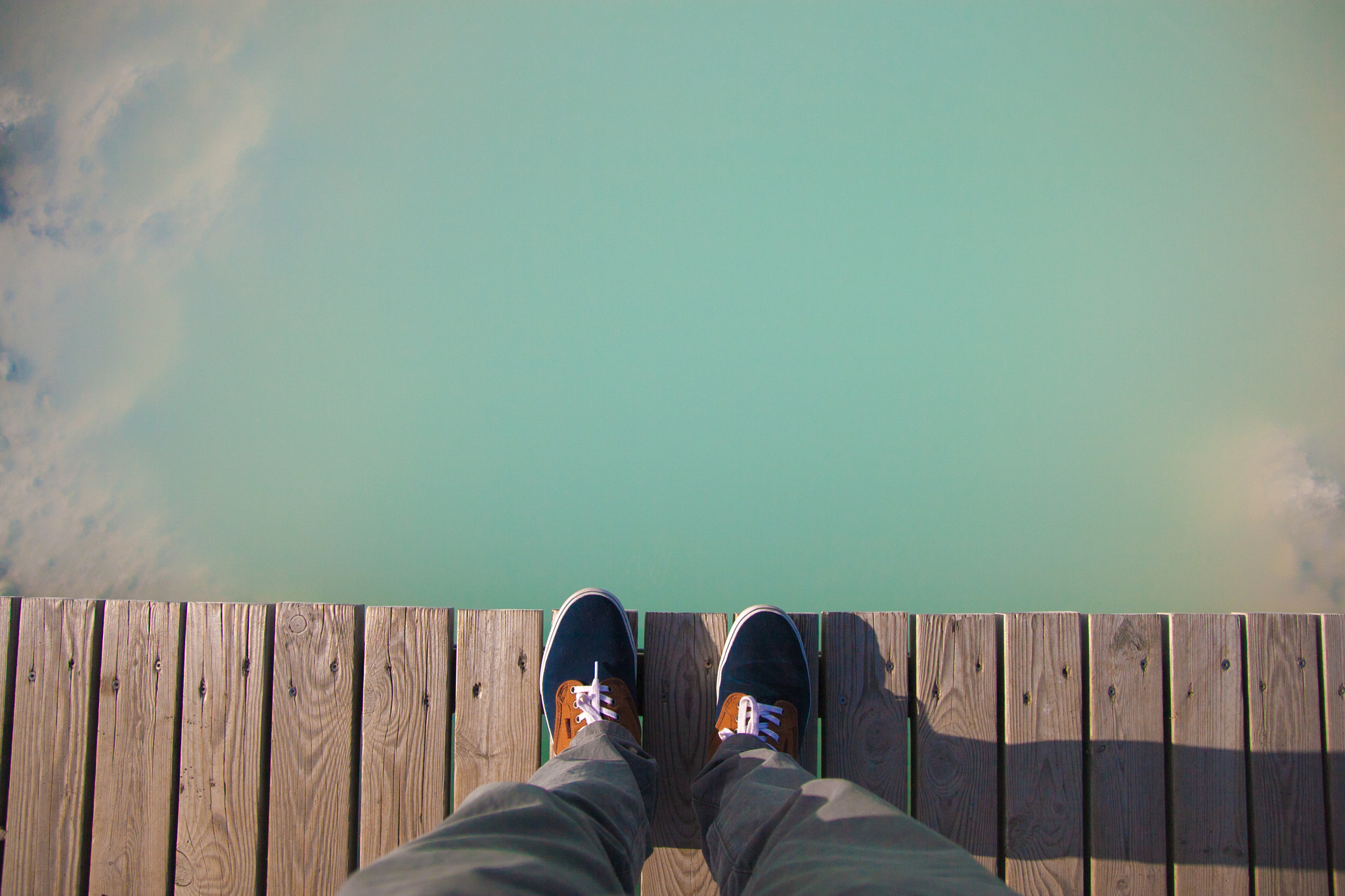 Canon EOS 30D sample photo. Blue lagoon - self portrait photography