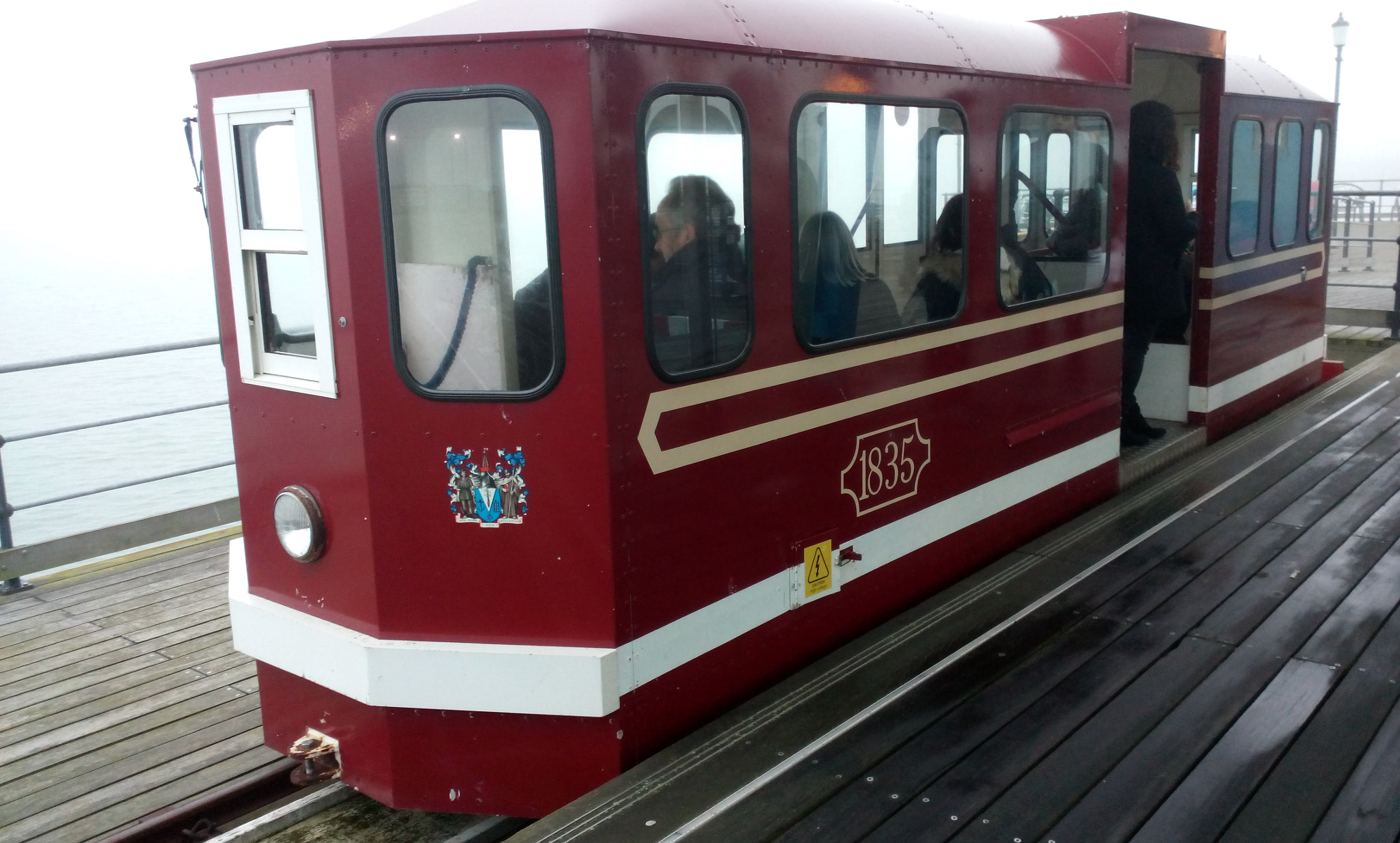 Acer Liquid E3 sample photo. The old train at southend pier  photography