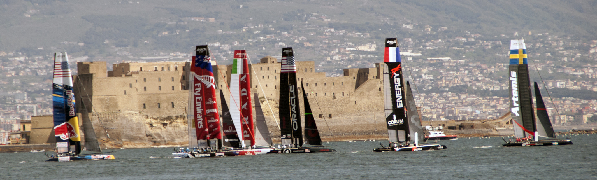 Nikon D40X sample photo. America's cup 2013 photography