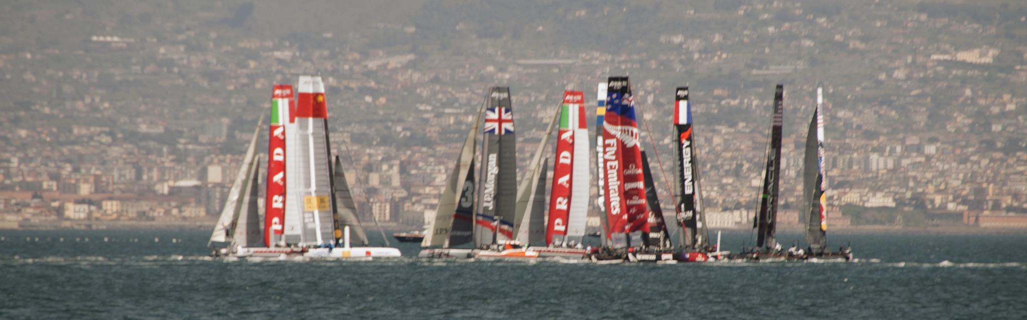 Nikon D40X sample photo. America's cup 2013 photography