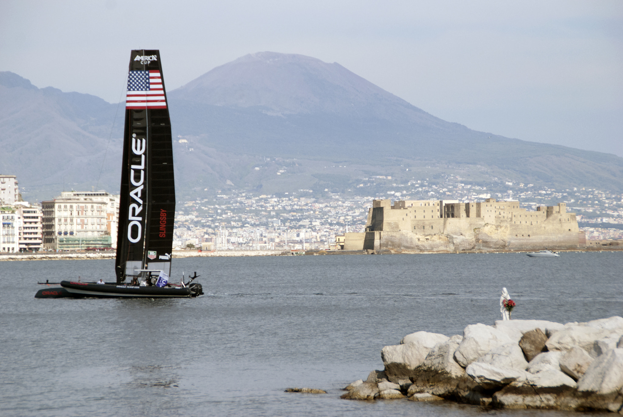 Nikon D40X sample photo. America's cup 2013 photography