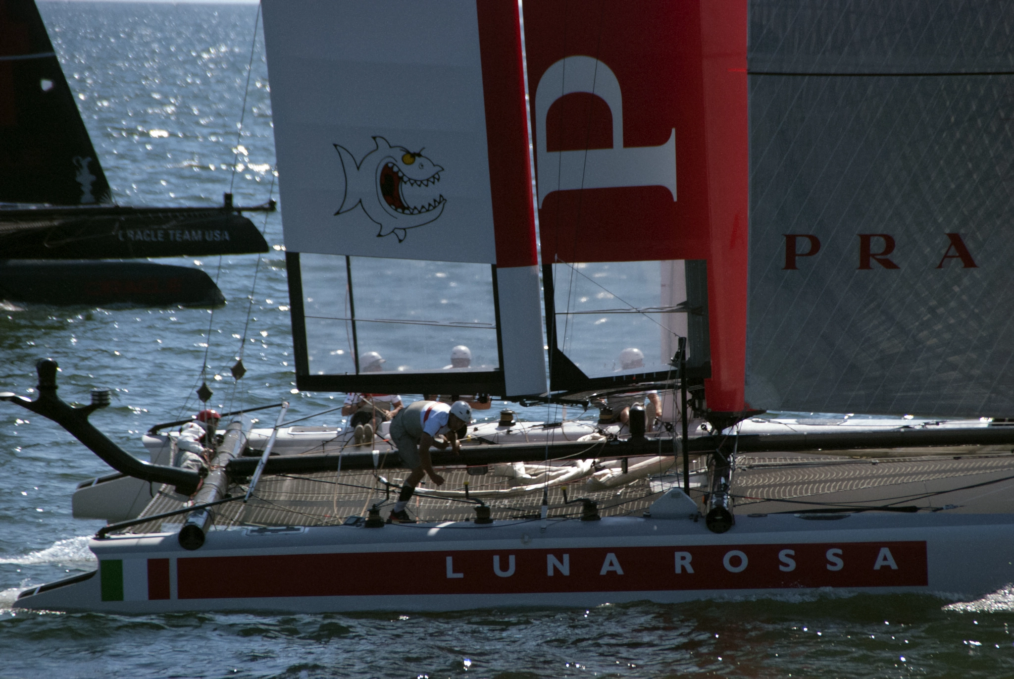 Nikon D40X + Tamron AF 18-200mm F3.5-6.3 XR Di II LD Aspherical (IF) Macro sample photo. America's cup 2013 photography