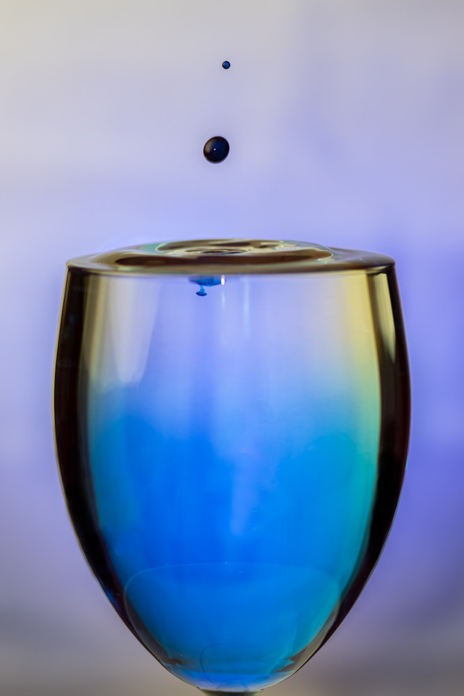 Sony 100mm F2.8 Macro sample photo. Water in motion photography