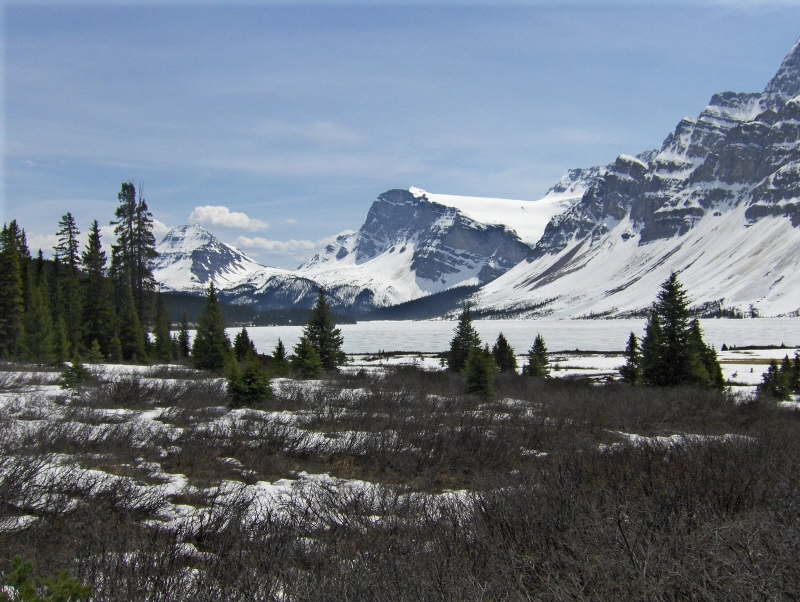 HP PHOTOSMART R927  (V01.00) sample photo. Frozen peyto lake photography