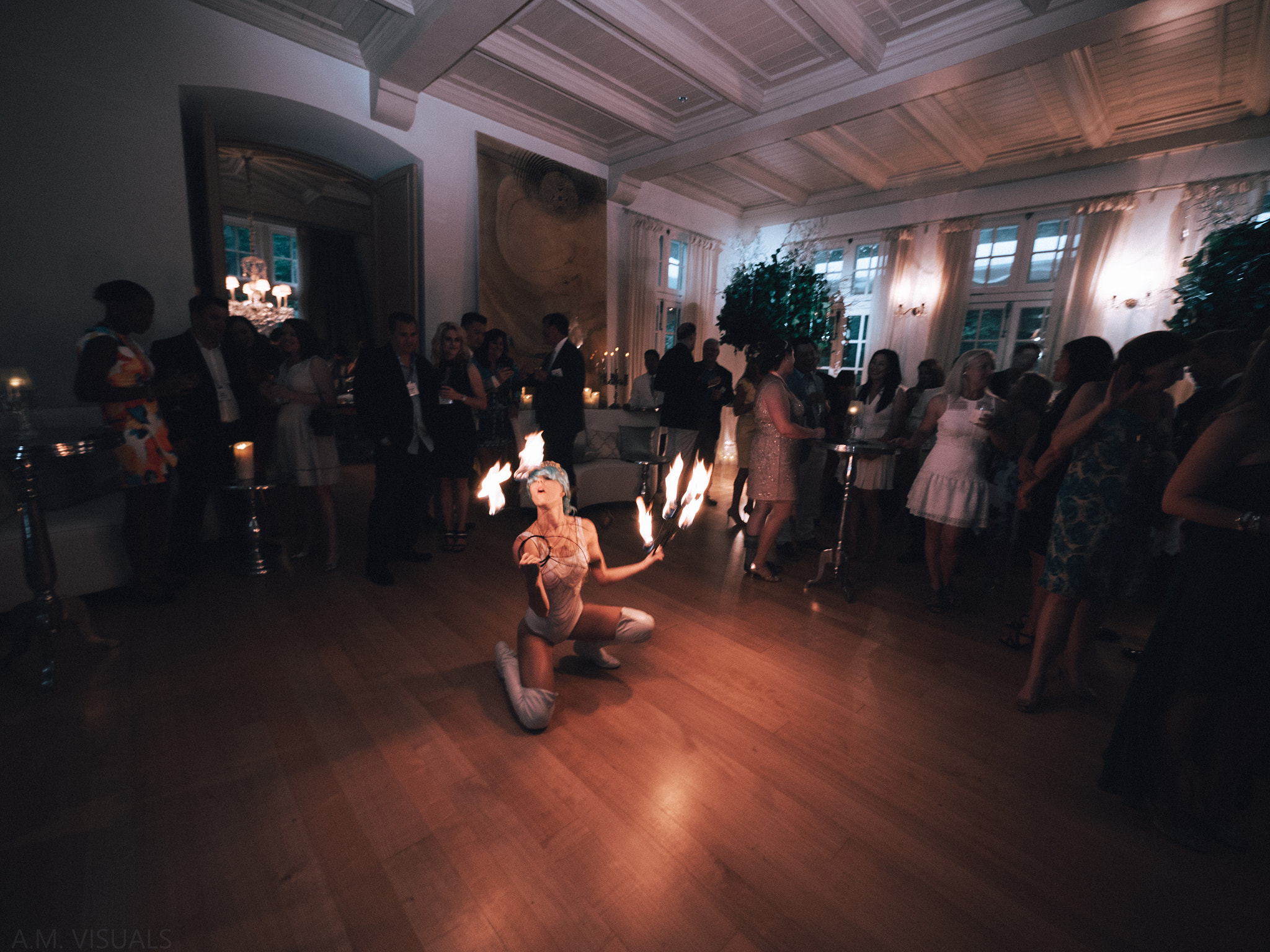 Panasonic Lumix G Vario 7-14mm F4 ASPH sample photo. Fire girl photography