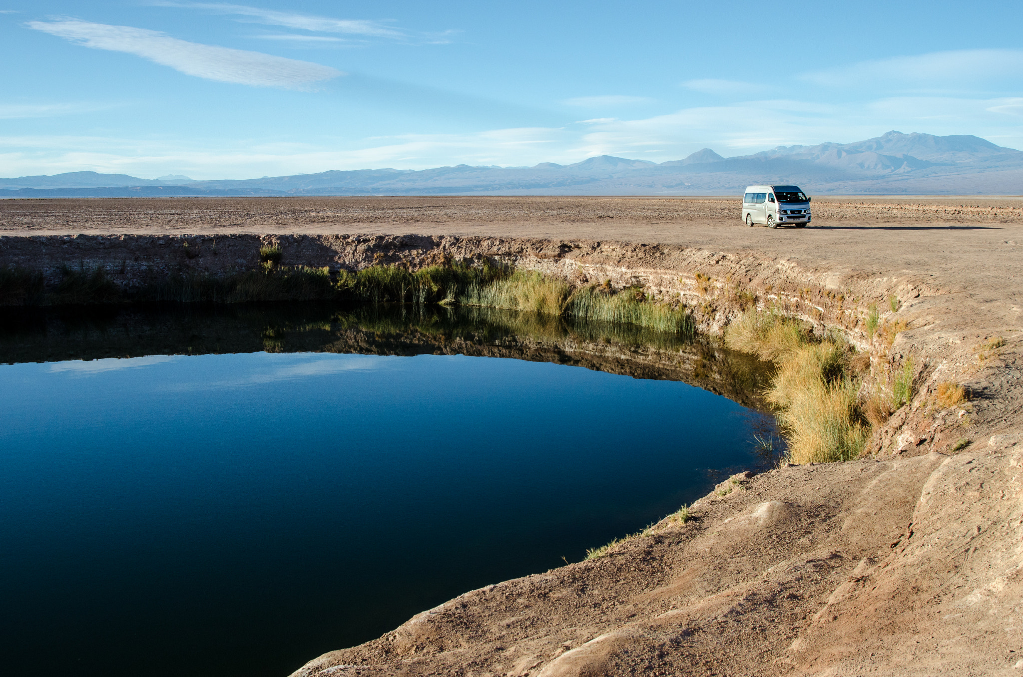Nikon D5100 + Nikon AF-S Nikkor 24mm F1.4G ED sample photo. Dirt road in the desert photography