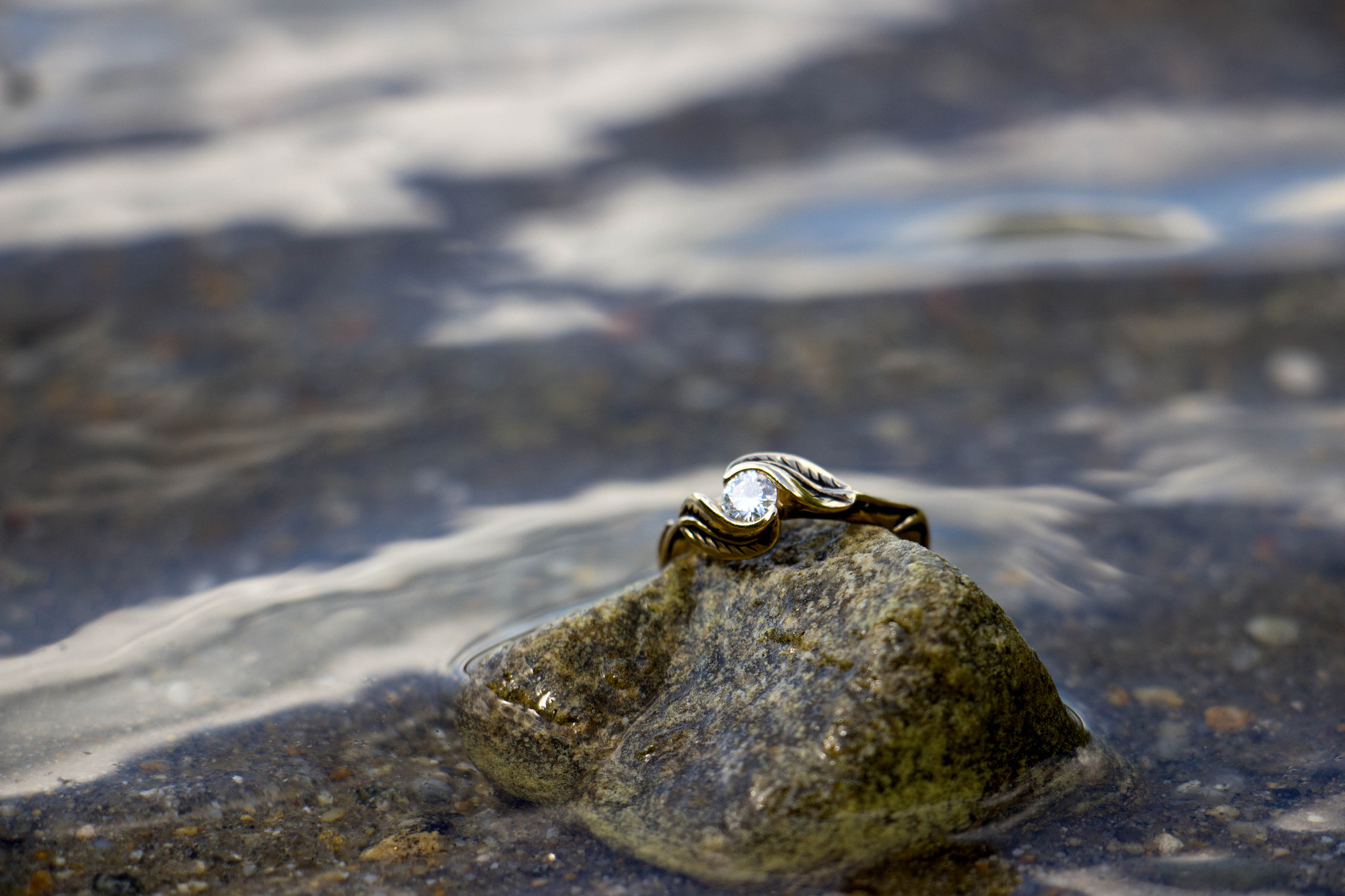 Canon EOS M sample photo. My engagement ring photography