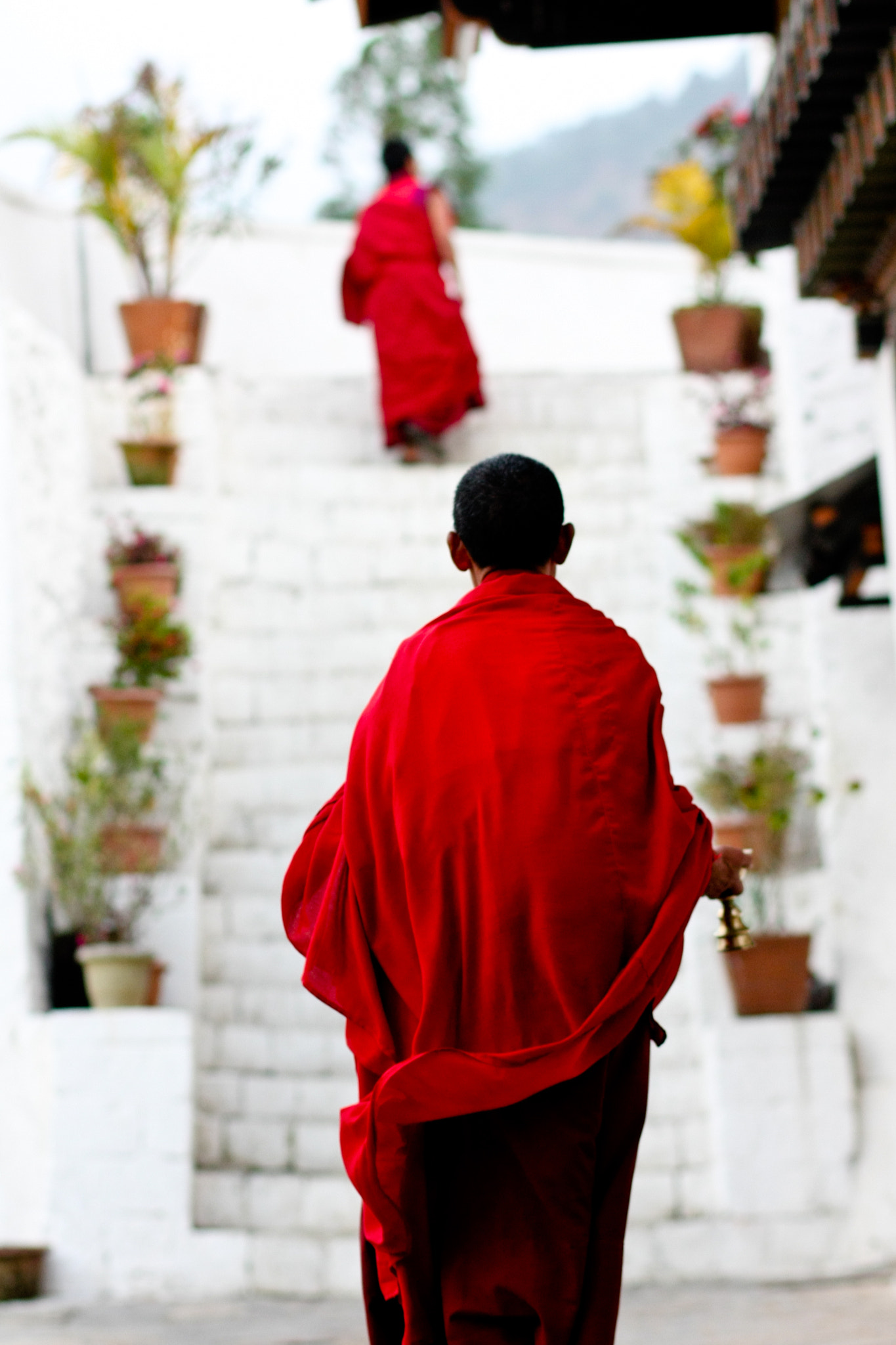 Canon EOS 40D + Canon EF 85mm F1.8 USM sample photo. Monk photography