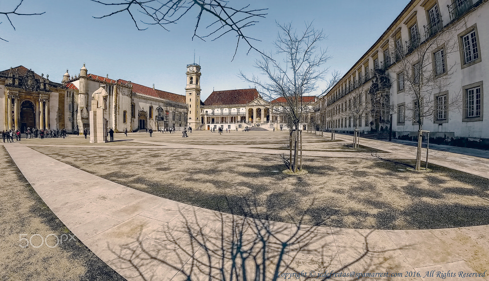 Canon EF 8-15mm F4L Fisheye USM sample photo. University of coimbra photography