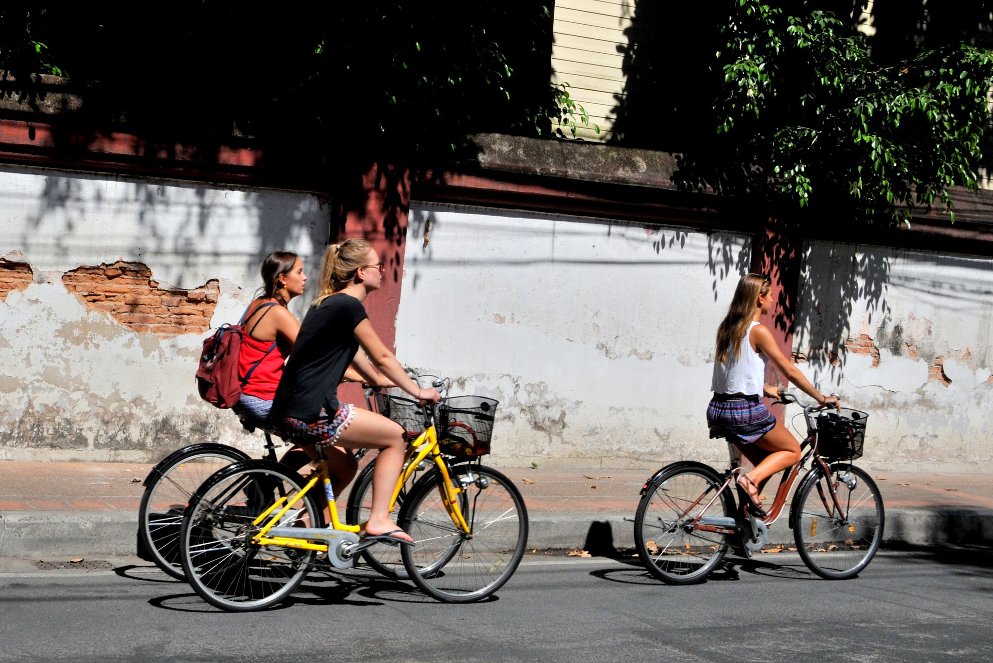 Sigma 18-200mm F3.5-6.3 DC OS HSM sample photo. Chengmai cycling photography