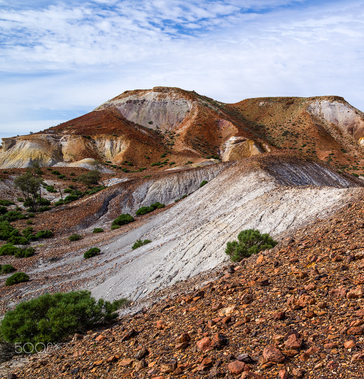 Pentax K-50 + Sigma AF 10-20mm F4-5.6 EX DC sample photo. Hills in the painted desert photography