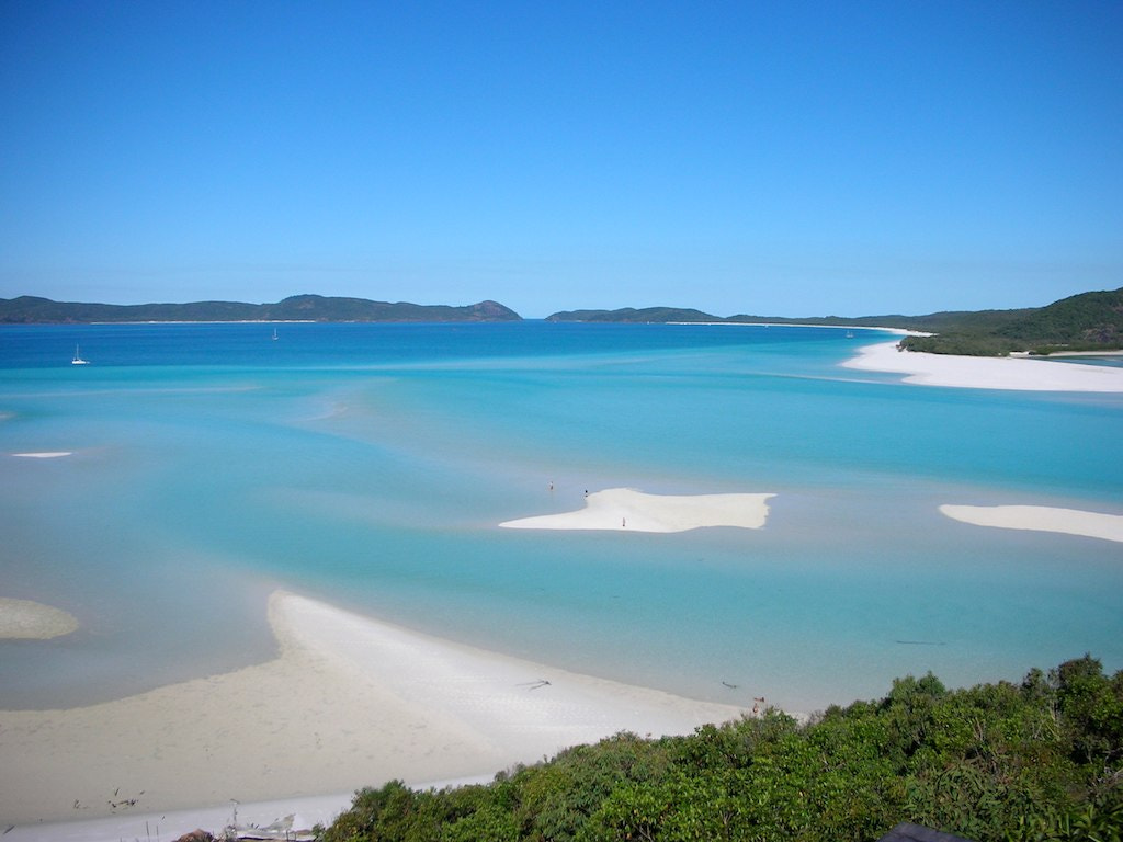 Nikon S1 sample photo. Whitehaven beach photography