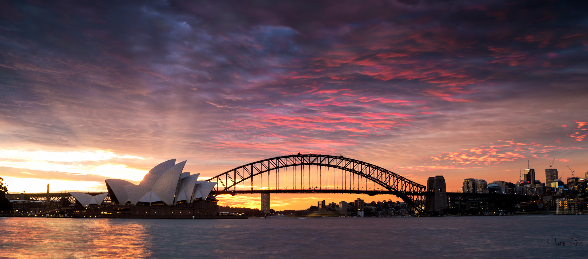AF Zoom-Nikkor 35-80mm f/4-5.6D sample photo. Sydney sunset photography