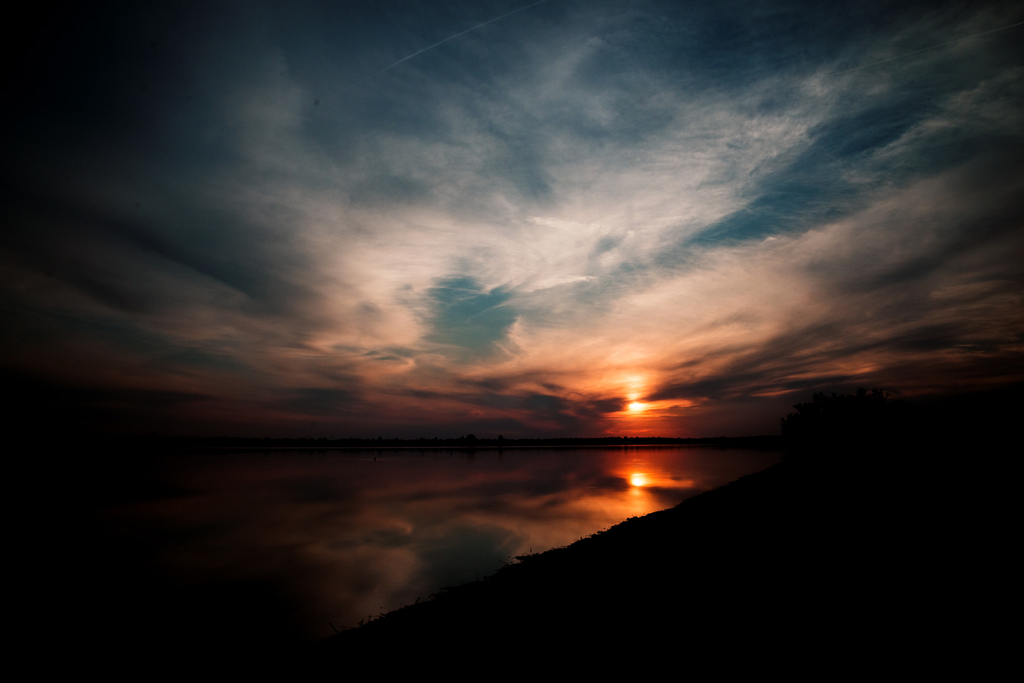 Nikon D800 + Samyang 12mm F2.8 ED AS NCS Fisheye sample photo. Sunset photography