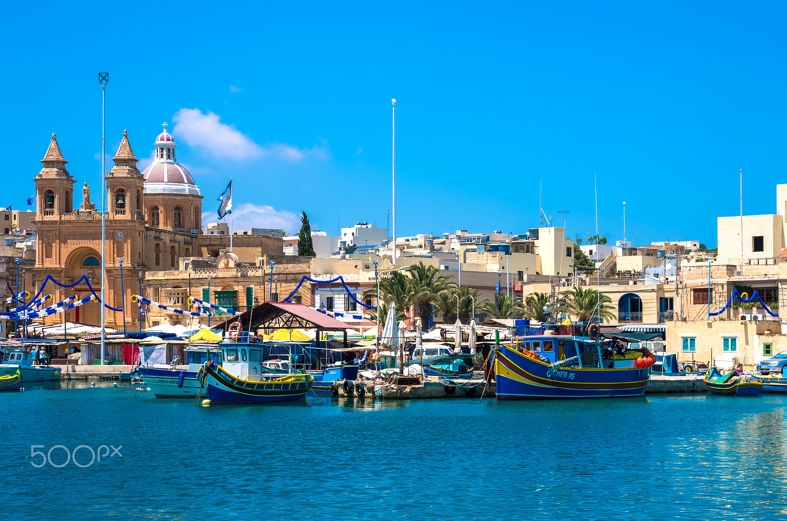 Sigma 17-50mm F2.8 EX DC HSM sample photo. Malta - marsaxlokk photography