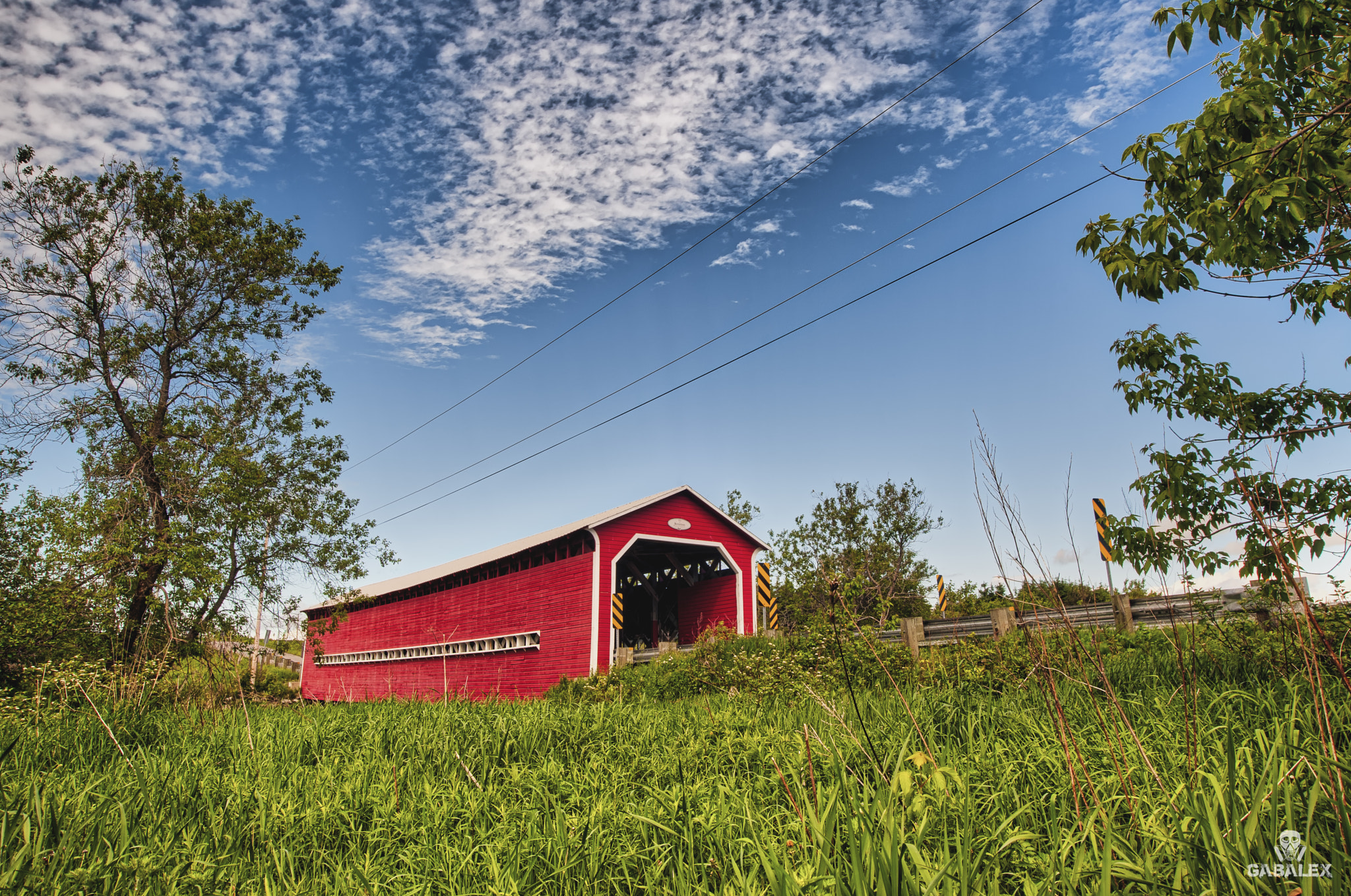 Sigma 17-35mm F2.8-4 EX Aspherical sample photo. Bordeleau covered bridge photography