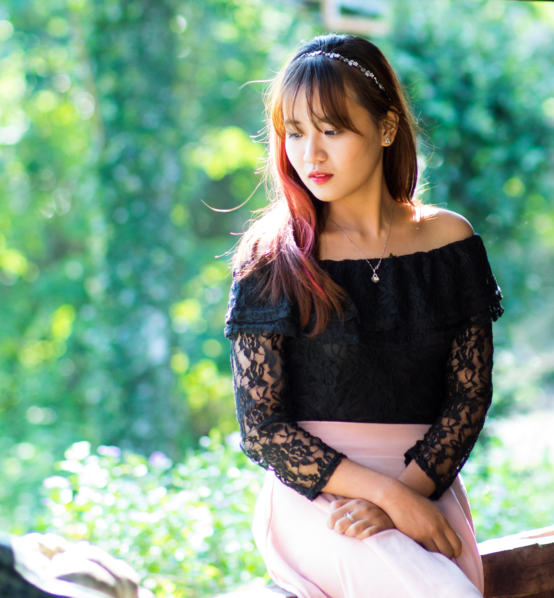 smc PENTAX-FA* 85mm F1.4 [IF] sample photo. Ms. spring photography