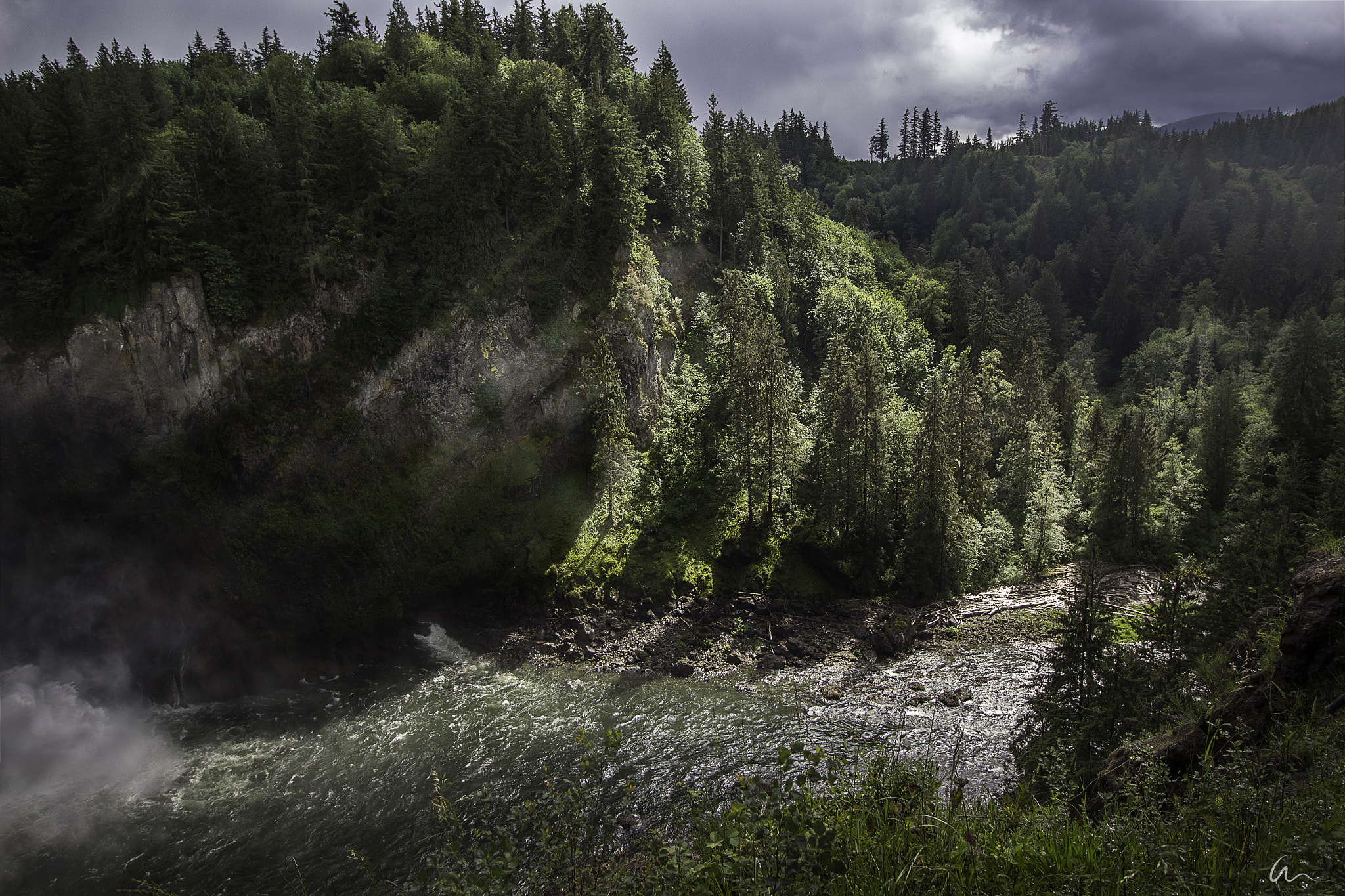 Canon EF-S 10-18mm F4.5–5.6 IS STM sample photo. Snoqualmie falls final photography