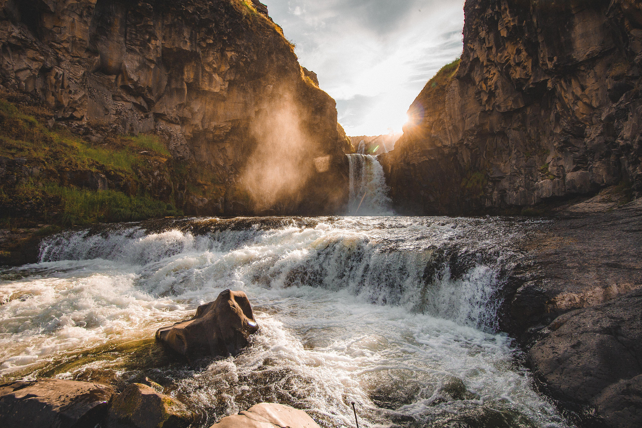 Canon EF-S 10-18mm F4.5–5.6 IS STM sample photo. White river falls photography