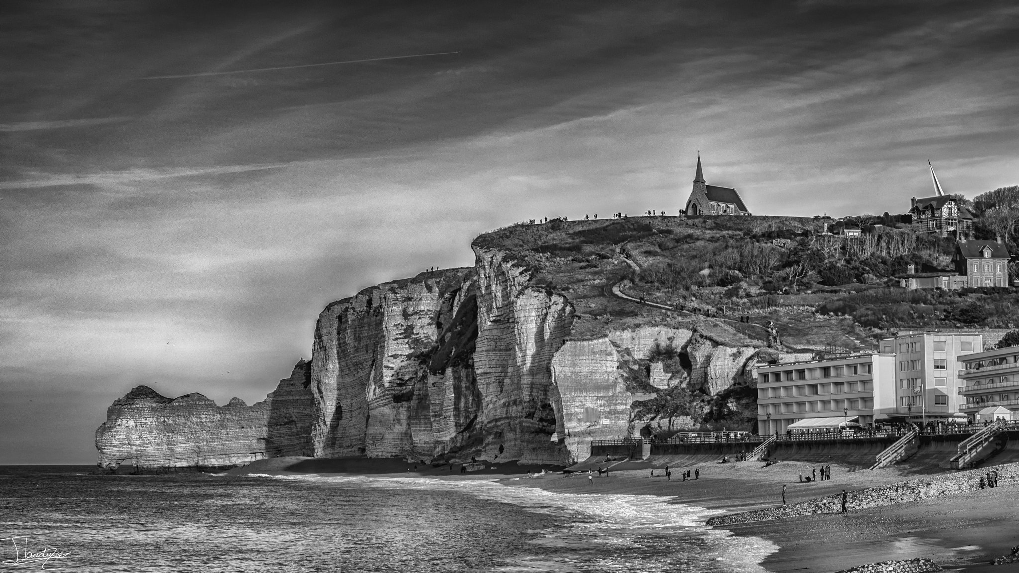 Sigma 24-70mm F2.8 EX DG HSM sample photo. Etretat - 2 photography