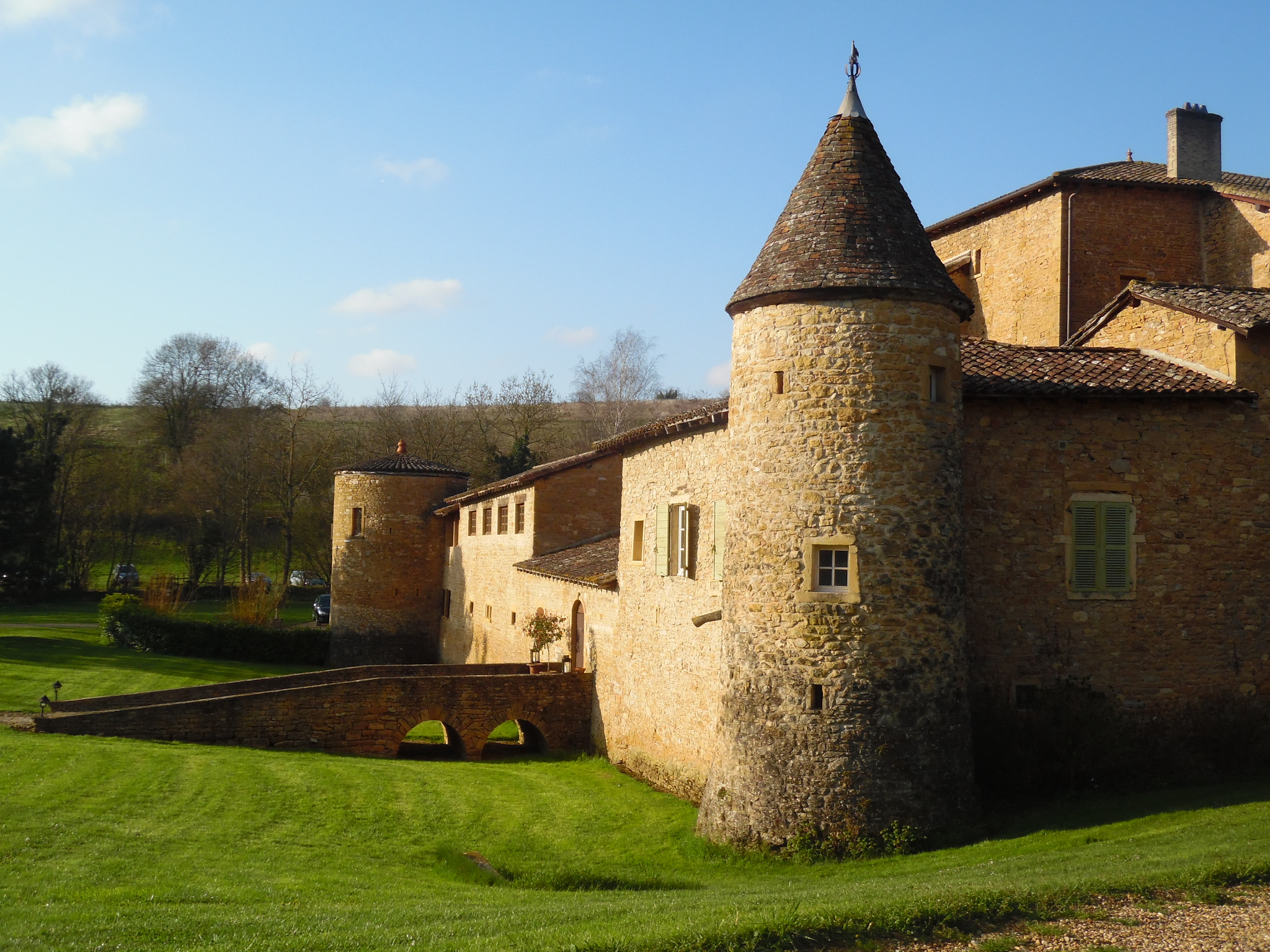 Samsung WB35F/WB36F/WB37F sample photo. Château du sou - lyon - photography
