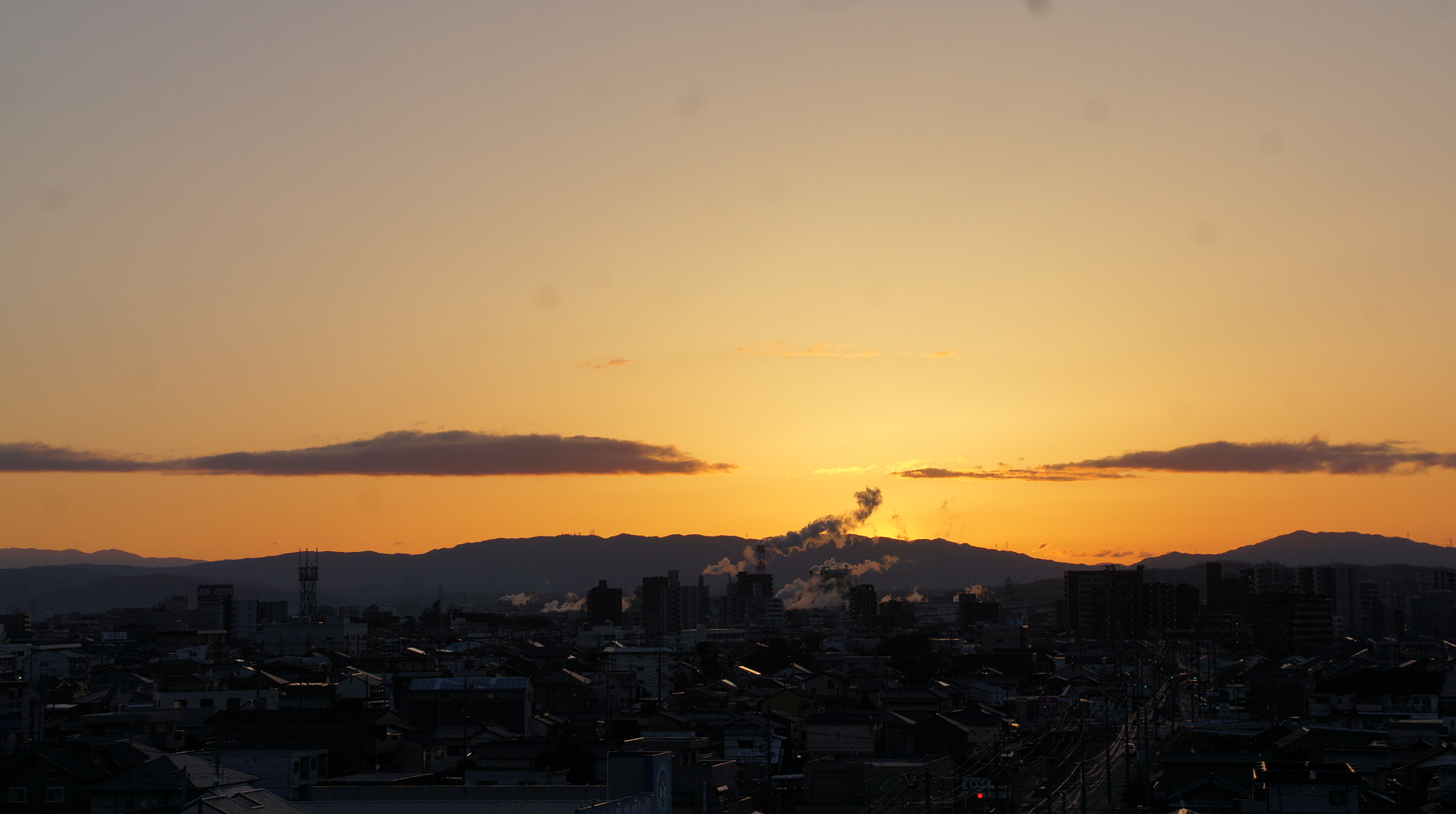 Sony Alpha NEX-3 + Sony E 18-55mm F3.5-5.6 OSS sample photo. Sun set photography