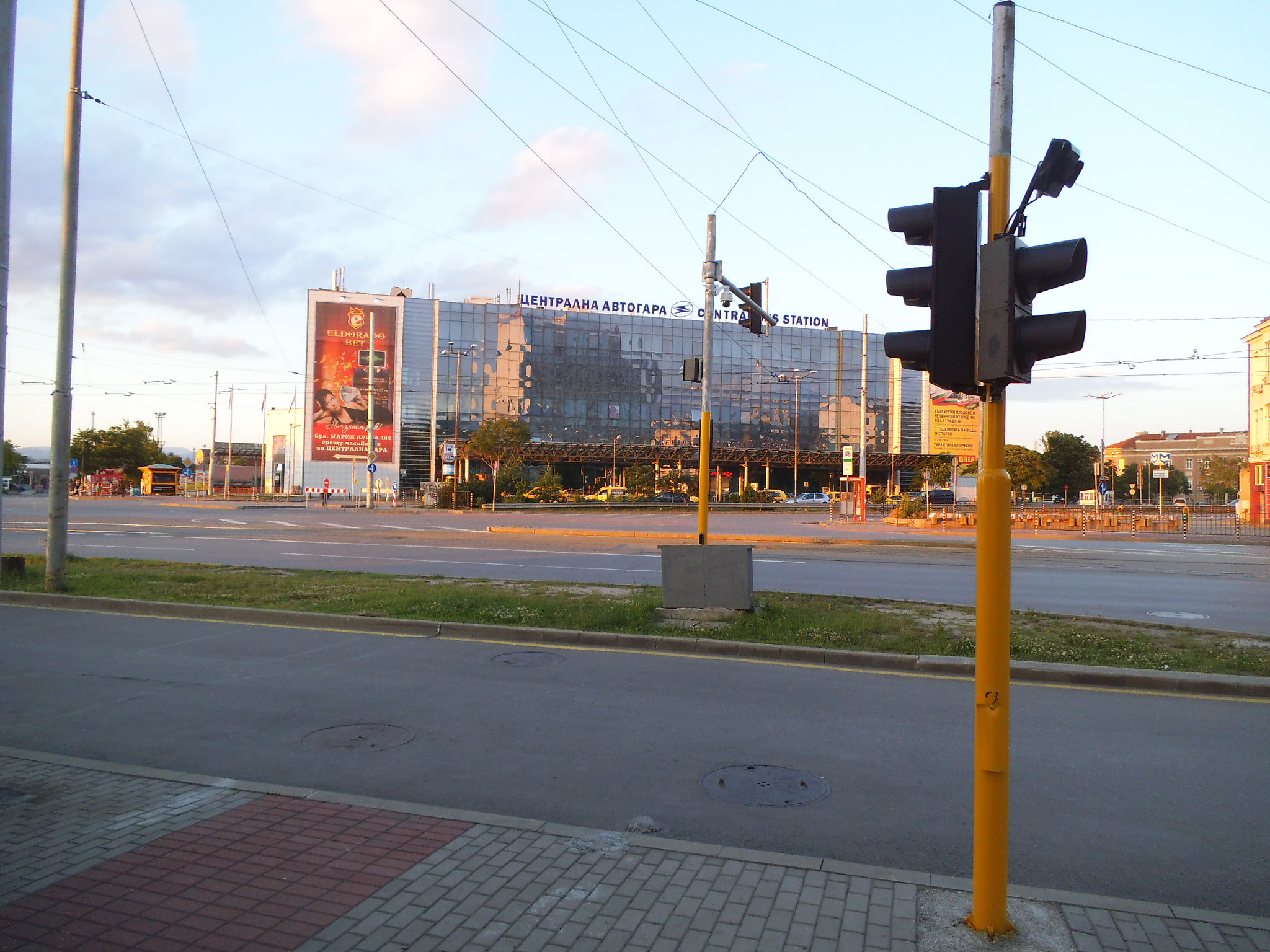 Fujifilm FinePix JZ250/JZ260 sample photo. Sofia central bus station photography