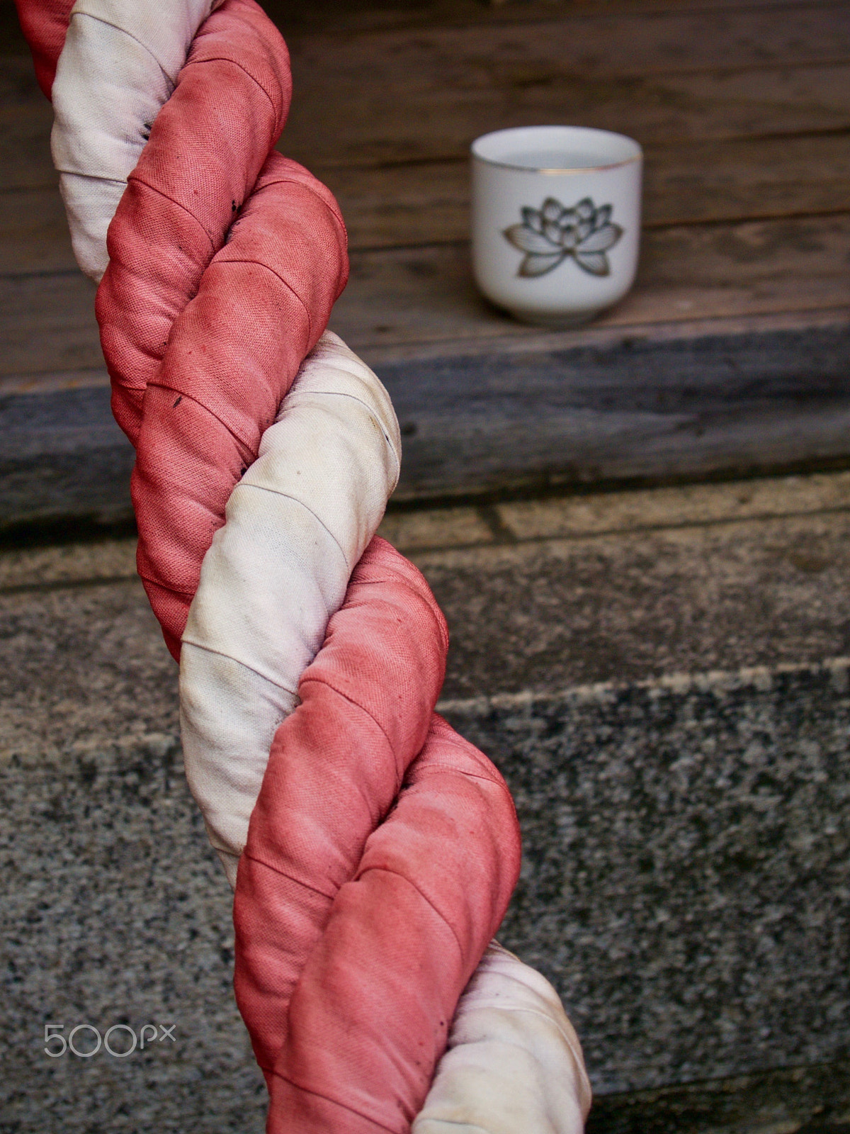 Nikon 1 J2 sample photo. Covered rope at a buddhist temple photography
